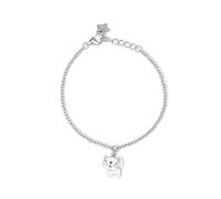 Mabina Gioielli - Bracciale Bambina - Bracciale in argento con gattino pendente - 533672