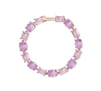 Mabina Gioielli - Bracciale Donna - Bracciale con fusion stone glass rosa - 533899-18