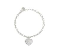 Mabina Gioielli - Bracciale Donna - Bracciale in argento con ciondolo a cuore e lettera C in zirconi - 533509C