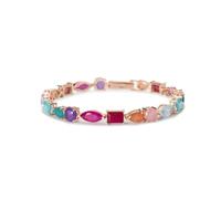 Mabina Gioielli - Bracciale Donna - Bracciale placcato oro rosa con fusion stone - 533901-18