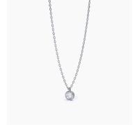 Mabina Gioielli - Collana in argento con punto luce tondo - 553573