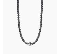 Mabina Gioielli - Collana Uomo - Collana in argento con ematite - 553591