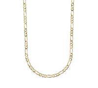 Mabina Gioielli - Collana Uomo - Collana in argento dorato con catena figaro da uomo - 553876
