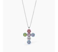 MABINA GIOIELLI FIOR FIORE COLLANA REFERENZA 553698 ARGENTO 925