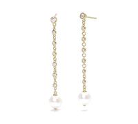 MABINA GIOIELLI - Orecchini Donna - Orecchini pendenti dorati con perla - 563562