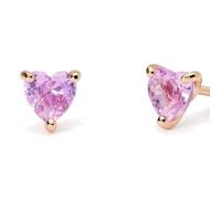 MABINA GIOIELLI - Orecchini Donna - Orecchini placcati oro rosa con tormalina sintetica - 563749