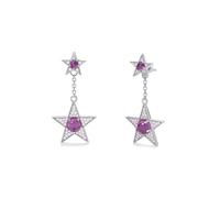 MABINA GIOIELLI - Orecchini Donna - Orecchini stella con tormalina sintetica - 563558