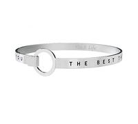 MABINA s.r.l. Kidult Bracciale The Best... in Acciaio Satinato