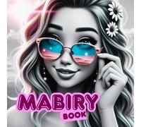 Mabiry Book: Ausmalbuch, Girl, coole Mädchen