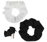 Mabor 2 elastici con tasca segreta con cerniera nascosta, elastici per capelli spessi e lunghi, elastici per capelli con scomparto nascosto