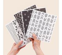 Mabor 5 Pz Strofinacci svedesi per cucina geometrici lavabili stracci riutilizzabili pulizia asciugamani di carta assorbente contatore cucina