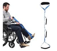 Mabor Cinghia per sollevamento gambe da 90 cm con impugnature e passante per piedi, sollevatore per gambe dopo la sostituzione dell'anca e kit di recupero chirurgico al ginocchio dentro e fuori dal