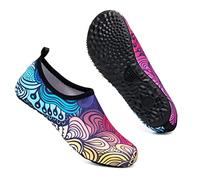 Mabove - Scarpe da spiaggia da donna, ideali per la piscina, ad asciugatura rapida, per nuoto, surf, immersioni, barca, yoga, aerobica, (Fiore sfumato.), 37/37.5 EU