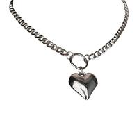Mabta Collane con ciondolo a forma di cuore piccolo girocolli con ciondolo a forma di cuore collane con ciondolo girocollo in lega materiale gioielli per la ragazza