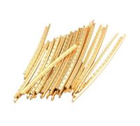 Mabta Set di 20 tasti in ottone per chitarra e basso, sostituzioni per tastiera, 19 tasti, 22 tasti, 2,2 mm, 2,0 mm