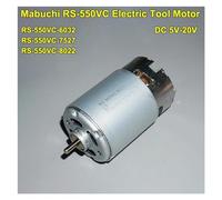 Mabuchi RS-550VC-8022 7527 6038 Mini Tools Engine DC 10.8V 14.4V 18V High Speed Power Electric Cordless Drill Screwdriver Motor Ampiamente utilizzato(RS-550VC-6038)
