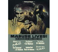 Mabuse Lives Dr Mabuse At CCC: 1960-1964 (Blu-ray) Wolfgang Priess