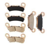 Mabutingti Anteriore e Posteriore Pastiglie Freno Sintered per Polaris Outlaw 450 525 2007-2011