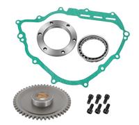 Mabutingti Kit frizione avviamento con ingranaggio, cuscinetto e guarnizione per Yama-ha Grizzly 550 700 Rhino 700 Viking 700 Kodiak 700