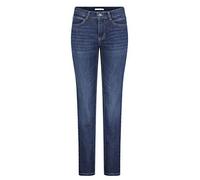 MAC Angela D8454430, Jeans Slim (Gamba Sottile) Donna, Blu (New Basic Wash D845), 42W / 30L