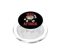 Mac Attack - Divertente Detto Cibo Horor Film Mac & Formaggio PopSockets PopGrip per MagSafe