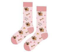 MAC BEEN Diseños Animales Calzini Alti Divertenti Cani, Taglia Unica 37-44, Disegni Animali II, Unisex-Adulto