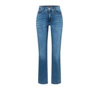 MAC - Boot Fringe Jeans Medium Blue - - Jeans - Donna - Blu - L