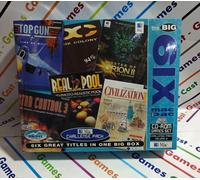 MAC CHALLENGE PACK VOL. 2 BIG 6IX HALIFAX BIG BOX 6 FULL MAC GAMES NEW SEALED