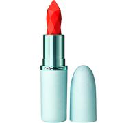 MAC Cosmetics Holiday MACximal Satin Lipstick rossetto idratante in crema colore Unexpected Red 3.5 ml