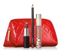 MAC Cosmetics Holiday Trending Tomorrow Lip Trio Nude set regalo di Natale per le labbra