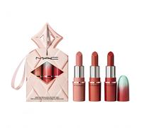 MAC Cosmetics Holiday Wildest Gleams Mini Lusterglass Lip Trio confezione regalo per le labbra colore Classics 1 pz