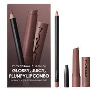 MAC - Glossy, Juicy, Plumpy Lip Combo Lucidalabbra 1 pieces Bianco unisex