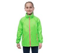 Mac in a Sac MINI Neon impermeabile giacca Packaway (Neon verde, 11-13 Years)