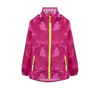 Mac in a Sac Mini Origin II - Packable Waterproof Jacket, Giacca impermeabile Unisex - Bambini, Pink Camo, 8-10 Years