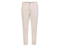 MAC Jeans Chino Turn up Jeans Straight, Beige (Ivory PPT 208r), 46W Regolare Donna