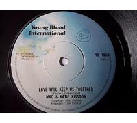 Mac & Katie Kissoon - LOVE WILL KEEP US TOGETHER 7" (VINYL 45) UK YOUNG BLOOD INTERNATIONAL 1973
