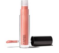 MAC LIPGLASS LIP GLOSS SOFT PINKY PEACH WITH ICY SHIMMER PRRR
