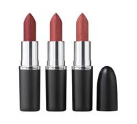 MAC - MACXIMAL SILKY MATTE LIPSTICK TRIO Set 1 pieces Oro rosa unisex