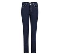MAC Jeans Pantaloni Melanie Straight Donna blu scuro 34x32