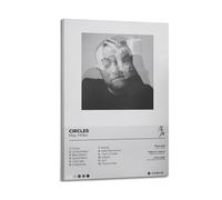 Mac Miller - 2 poster da parete su tela, decorazione artistica da parete con musica e film, per soggiorno e camera da letto, 40 x 60 cm, con cornice