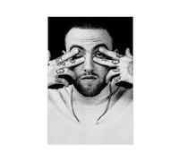Mac Miller, poster su tela, decorazione da parete, per soggiorno, camera da letto, 30 x 45 cm
