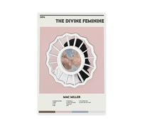 Mac Miller - The Divine Feminine - Poster con album di musica retrò, stampa artistica da parete per soggiorno, camera da letto, decorazione senza cornice, 30 x 45 cm
