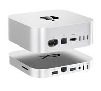 Mac mini M4 Dock, Beelink Mate Mini-A 80Gbps Docking Station, 2* M.2 PCIex2 SSD Slot, espansione max 16TB, slot per schede SD4.0, 2.5G LAN, 15W USB C PD3.0 Port, 2* USB A 10Gbps, 3.5mm Audio
