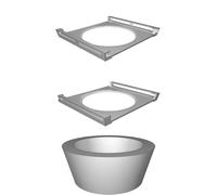 Mac Mini Rack Mount Tray Compatible with 1U Server Rack - Network Installation