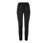 MAC - Pantaloni Sportivi con Fondo a Costine - - Trousers - Donna - Nero - XL