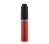 Mac Powder Kiss Liquid Lipcolour Devoted to Chili Rossetto Cremoso Idratante Lunga Tenuta 5 ml Applicatore