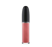 Retro Matte Liquid Lipcolour Metallics 132 Gemz & Roses Tinta Labbra Finish Setoso e Metallico Lunga Tenuta 5 ml Mac