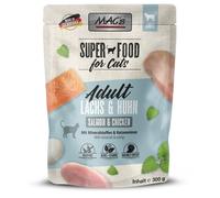 MAC´s Superfood Adult 6 x 300 g in buste Umido gatto - Salmone & Pollo