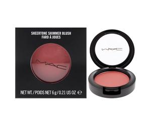 MAC Sheertone Shimmer Powder Blush Peachykeen for Women, 0.21 Ounce by M.A.C