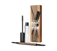 MAC - Sopracciglia Made To Wow Brow Kit Light - Gel e mascara Sopracciglia